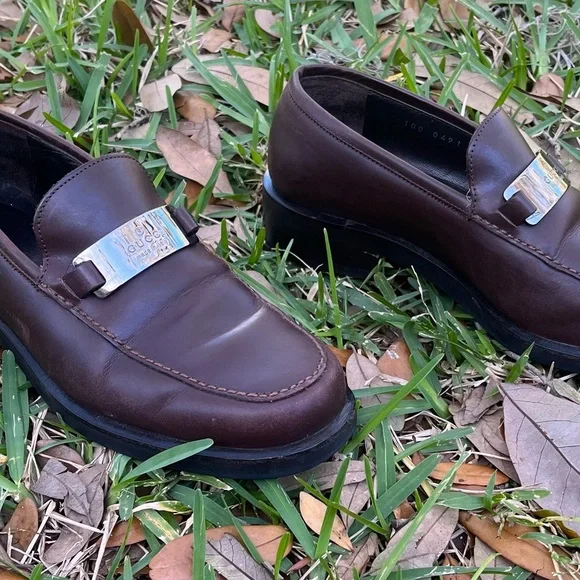 Gucci GG Leather Loafers - Picture 5 of 9